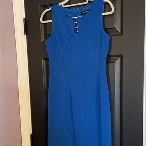 Ivanka Trump Women's Blue Midi Dress